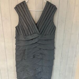 Adrianna Papell Dress Womens Plus Size 14W mother of bride  Knee Length